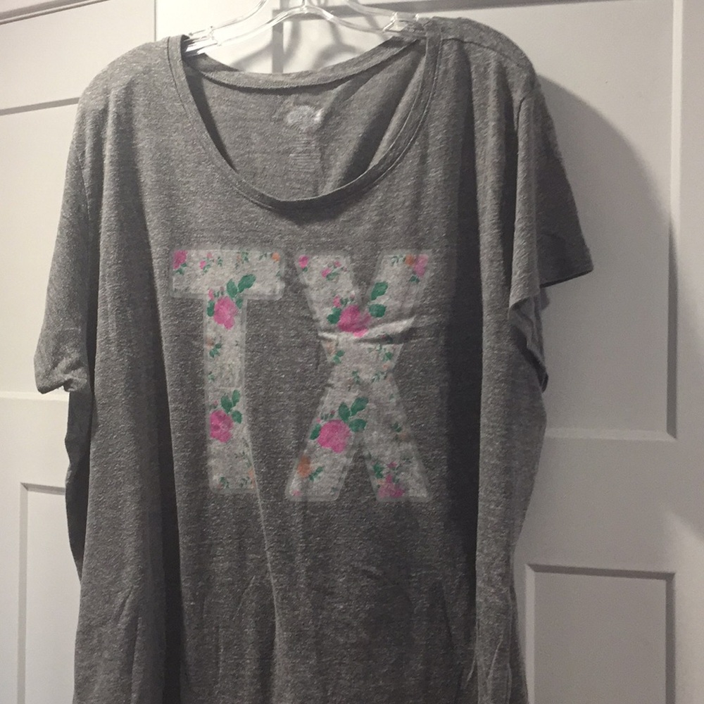 Texas Heather Grey T-shirt